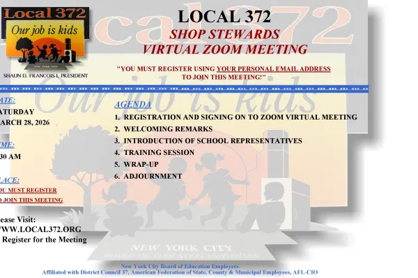 Local 372 Shop Stewards Training